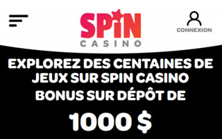 Spin Casino Top au Québec