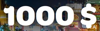 Spin Casino Bonus de 1000$
